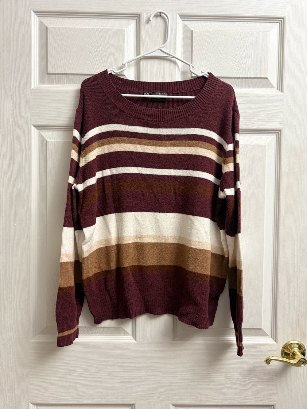 BPC Stripe Women’s Crewneck Sweater